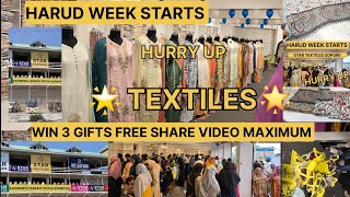 🍁 HARUD WEEK 🍁 400500750800 🌟 STAR TEXTILES SOPORE winners Announcement [upl. by Haikezeh]