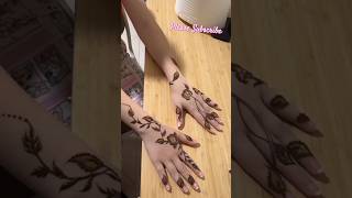 Mehndi Design 🥰😇 viralshort mehndi [upl. by Ynaffad]