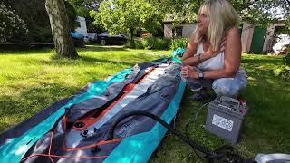 Itiwit X100 23 Person drop stitched Kayak review [upl. by Holman]