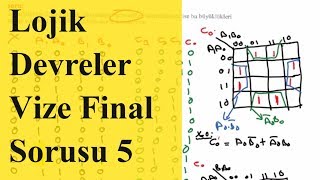 Sayısal Tasarım Vize ve Final Soruları 5 Lojik Devre Tasarımı Vize Final Soruları ve Cevapları [upl. by Hallvard]