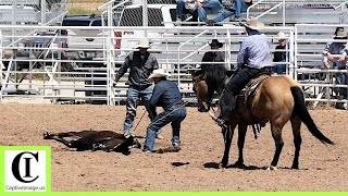 Maverick Branding  Rail 3 Ranch Rodeo Censored [upl. by Anilak]