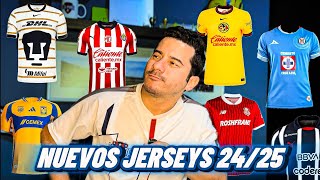 JERSEYS LIGA MX 202425  ¿CUÁL ES EL MEJOR [upl. by Ahsikyt]