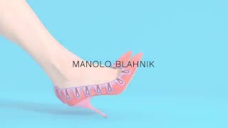 Manolo Blahnik SpringSummer 2016 collection [upl. by Llenel697]