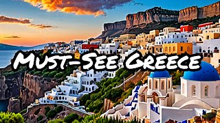 Top 5 Must Visit Places in Greece [upl. by Fabriane877]