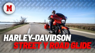 Nos subimos a las nuevas HarleyDavidson Street y Road Glide I MARCA [upl. by Elias]