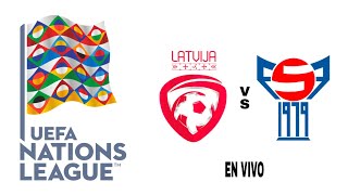 Letonia 10 Islas Feroe en vivo Liga De Las Naciones De La UEFA [upl. by Ailsun]