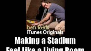 Ben Folds on Brick [upl. by Ramses332]