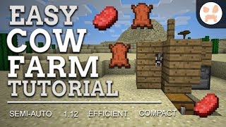 Semi Auto Cow Farm TUTORIAL 113  EASY  COMPACT [upl. by Winchester915]