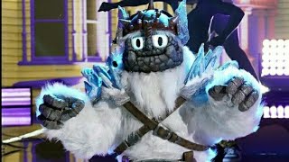 Masked Singer Season 5 Ep9 Yeti Performs quotIt Takes Twoquot [upl. by Latsyrhk]