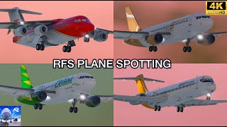 Jakarta Int’l Airport Plane Spotting  RFS Plane Spotting  Ultra Realism  4K rfsnewupdate [upl. by Ttegirb]