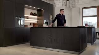 Intersection Kitchen by MolteniampC at Livingspace Interiors Vancouver [upl. by Ahsaten337]