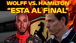 WOLFF DESLIZA QUE HAMILTON PODRÍA ESTAR ACABADO EN F1 DUDAS DE QUE SEA SUPERIOR EN FERRARI A SAINZ [upl. by Vod]