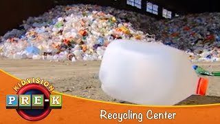 Recycling Center  Virtual Field Trip  KidVision PreK [upl. by Akiwak]