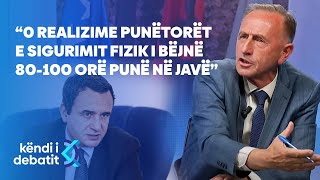 Azemi për premtimet e Kurtit0 realizime punëtorët e sigurimit fizik i bëjnë 80100 orë punë në javë [upl. by Zetra]