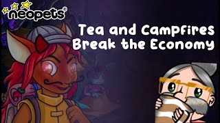 Tea Time With Tavi Breaks the Game  Making Money on Neopets in 2024 [upl. by Ahsiaa776]