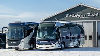 Scania buses help Bäckströms Trafik achieve significant fuel savings [upl. by Hgalehs511]