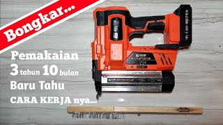 CARA KERJA CORDLESS NAILER 20V FUJIWARA [upl. by Davida521]