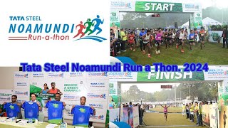 Tata Steel Noamundi Run a thon 2024 tatasteelnoamundirunathon2024 [upl. by Bernete]