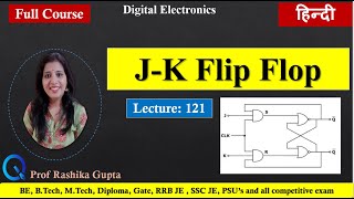 121 JK FlipFlop Simplified StepbyStep Explanation and Design Hindi [upl. by Crane483]