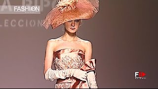 TERESA RIPOLL Gaudì Novias Spring Summer 2010  Fashion Channel [upl. by Neehs]