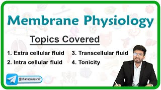 Physiology Of Body Fluids  ECF ICF Transcellular fluid and Tonicity [upl. by Kirby19]