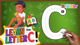 Follow Along with Letter C English Alphabet Draw Trace amp Color Letter C Preschool Prep [upl. by Leunamme419]