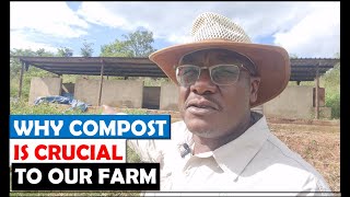 Farming in Zambia How We Make Compost at our Farm [upl. by Giacomo]