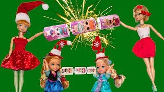 Elsa and Anna toddlers Christmas crackers [upl. by Niak872]