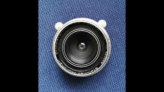 Steinheil Munchen Orthostigmat 35mm F45 VL Mickey Mouse L39 Lens [upl. by Stover349]