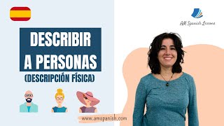 How to describe people in Spanish The physical appearance 🇪🇸 audio 🇬🇧 subtitles [upl. by Herson]