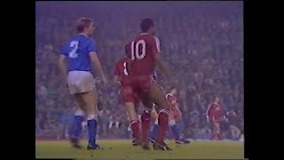 Liverpool v Everton 28101987 [upl. by Irreg154]