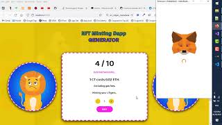 NFT Minting Dapp Generator [upl. by Bluh]