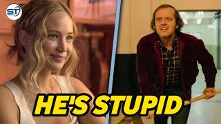 HES STUPID🛑 Jennifer Lawrence on Jack Nicholson after he said he loves her at this amazing dinner [upl. by Chaiken282]