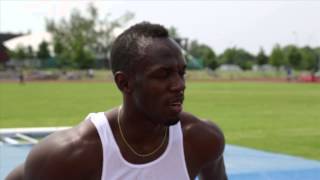 Usain Bolt Trains in PUMA [upl. by Whitney]