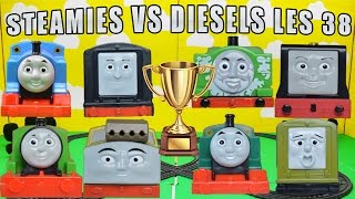 Last Engine Standing 38 Steamies vs Diesels [upl. by Jr]