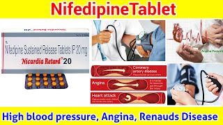 NifedipineTablet किस काम आती है ll Nifedipine tablet uses in hindi ll Pharma lectures ll [upl. by Lawlor]