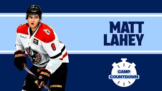 Matt Lahey w Nanaimo GM amp HC Colin Birkas  Leafs Camp Countdown [upl. by Laemsi]