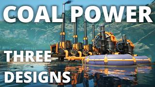 100 EFFICIENT Coal Power Plant Build Guide incl Multiple Designs  Satisfactory 10 [upl. by Vasiliu989]