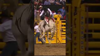 NFR Saddle Bronc Round 8 Short 1 lasvegas nfr rodeo cowboy [upl. by Nnyled]