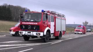 Verkehrsunfall auf der B255 im Westerwald [upl. by Limhaj573]