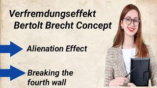 Verfremdungseffekt by Bertolt Brecht [upl. by Alleuqahs]