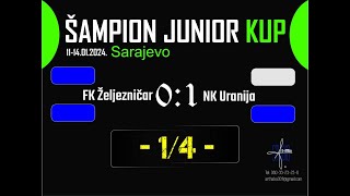 14012024 FK Željezničar 01 NK Uranija [upl. by Ardenia]