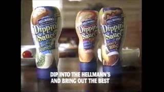 Hellmanns Dippin Sauce Commercial 2003 [upl. by Poock639]