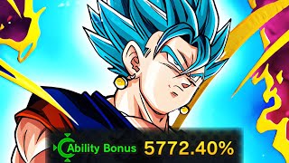 THEY BUFFED ULTRA VEGITO BLUE hes broken [upl. by Daggett721]