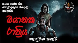 බයානක රාත්‍රිය hunted horror story sinhala holman katha sinhala ghost video [upl. by Elexa]