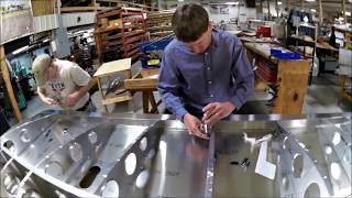 Building the Zenith CH 750 Cruzer kit airplane Top Wing Skins part three [upl. by Ragland966]