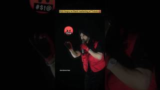 Diljit Dosanjh Angry On Black Selling of Tickets 😠 Diljit Dosanjh Indore concert Live diljitdosanjh [upl. by Akener]