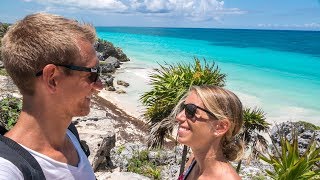 Mexiko Roadtrip beginnt  Maya Ruinen Tulum  Weltreise  VLOG 267 [upl. by Adniuqal]