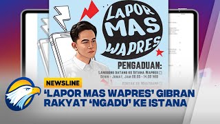 Lapor Mas Wapres Gibran Buka Layanan Pengaduan Masyarakat [upl. by Namajneb]