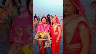 Mumbai Juhu beach mein chhath puja Jay Ho chhath Maiya 🙏🙏 [upl. by Vizza]